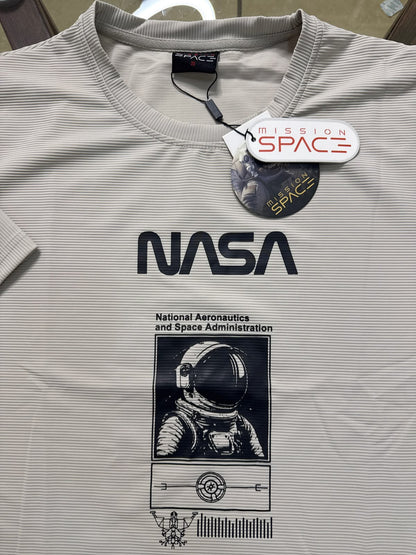 Camisa Oversize marca Mission Space/ Beige KCN37