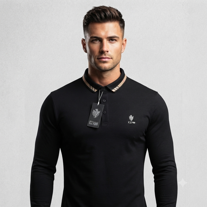 Camisa manga larga  Ice Man/ Negro NK17