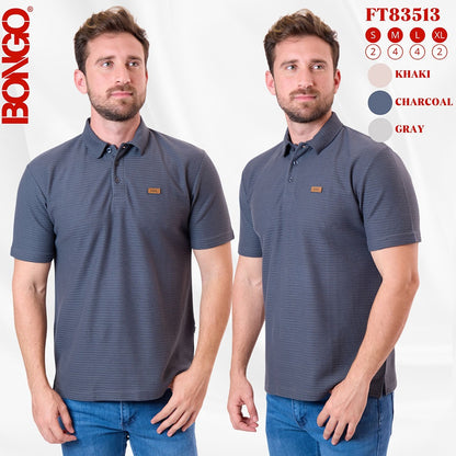 Camisa Bongo Tipo Polo - Khaki KCN09