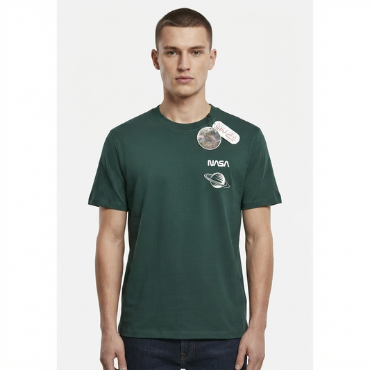 Camiseta Mission Space - NASA Verde KCN34