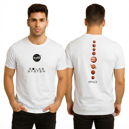 Camiseta Mission Space - NASA Blanca KCN35