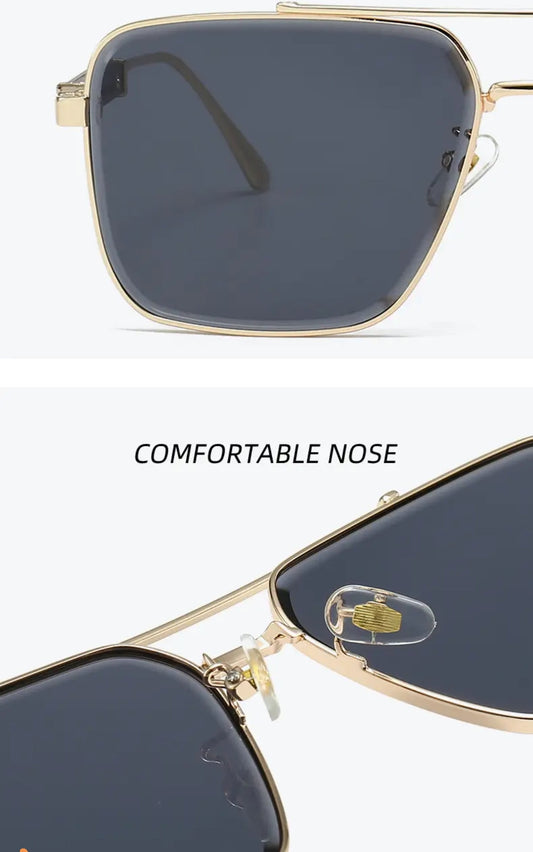 Lentes de Sol Cartier 2026   / Gris- Dorado C153