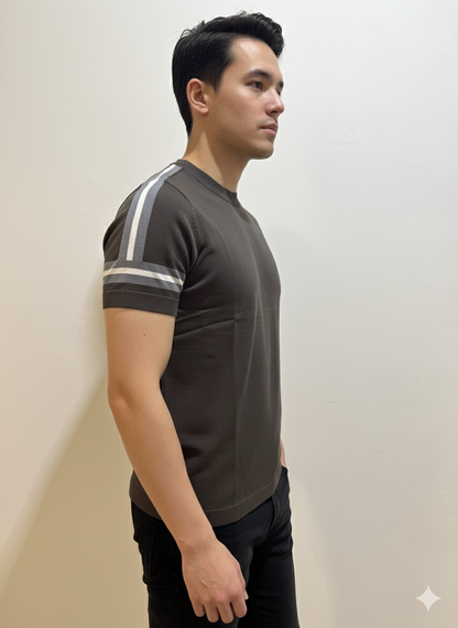 Camisa casual para caballero / Gris K132