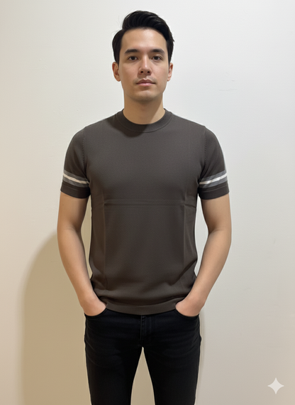 Camisa casual para caballero / Gris K132