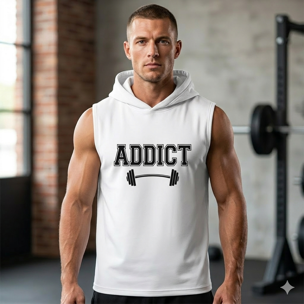 Camiseta Deportiva Addict Algodón