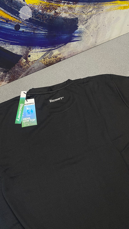 Camiseta Manga Corta para Caballero - KCN182 Negro