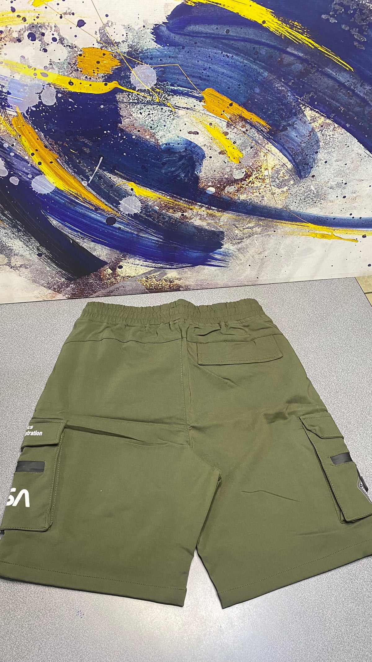 Short Tactical NASA Hombre - KCN156 Oliva