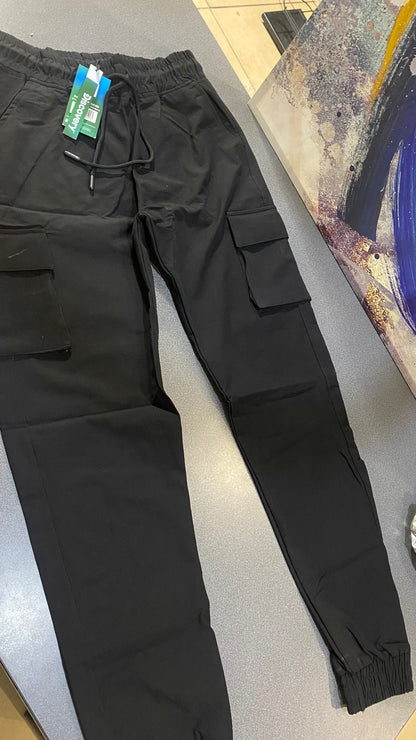 Pantalón Jogger Cargo para Caballero - KCN188 Negro