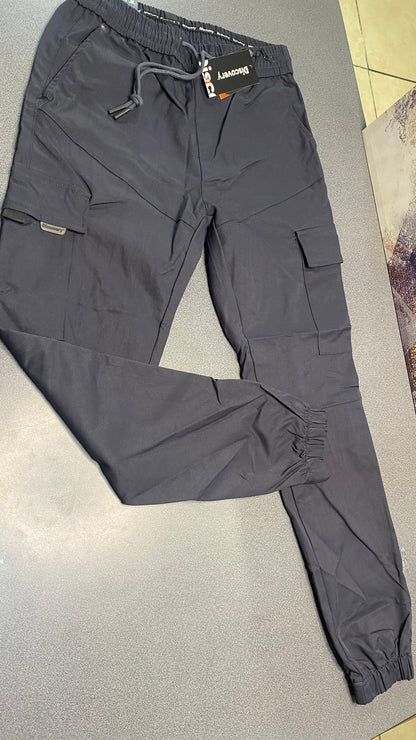 Pantalon Jogger Para Caballero - KCN171 Gris Oscuro