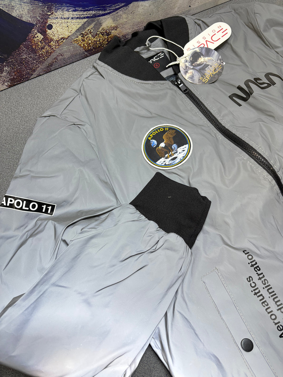 Jacket NASA Reflectivo Impermeable - KCN151