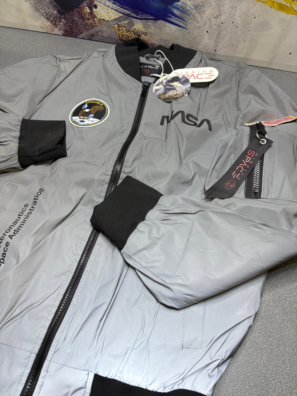 Jacket NASA Reflectivo Impermeable - KCN151