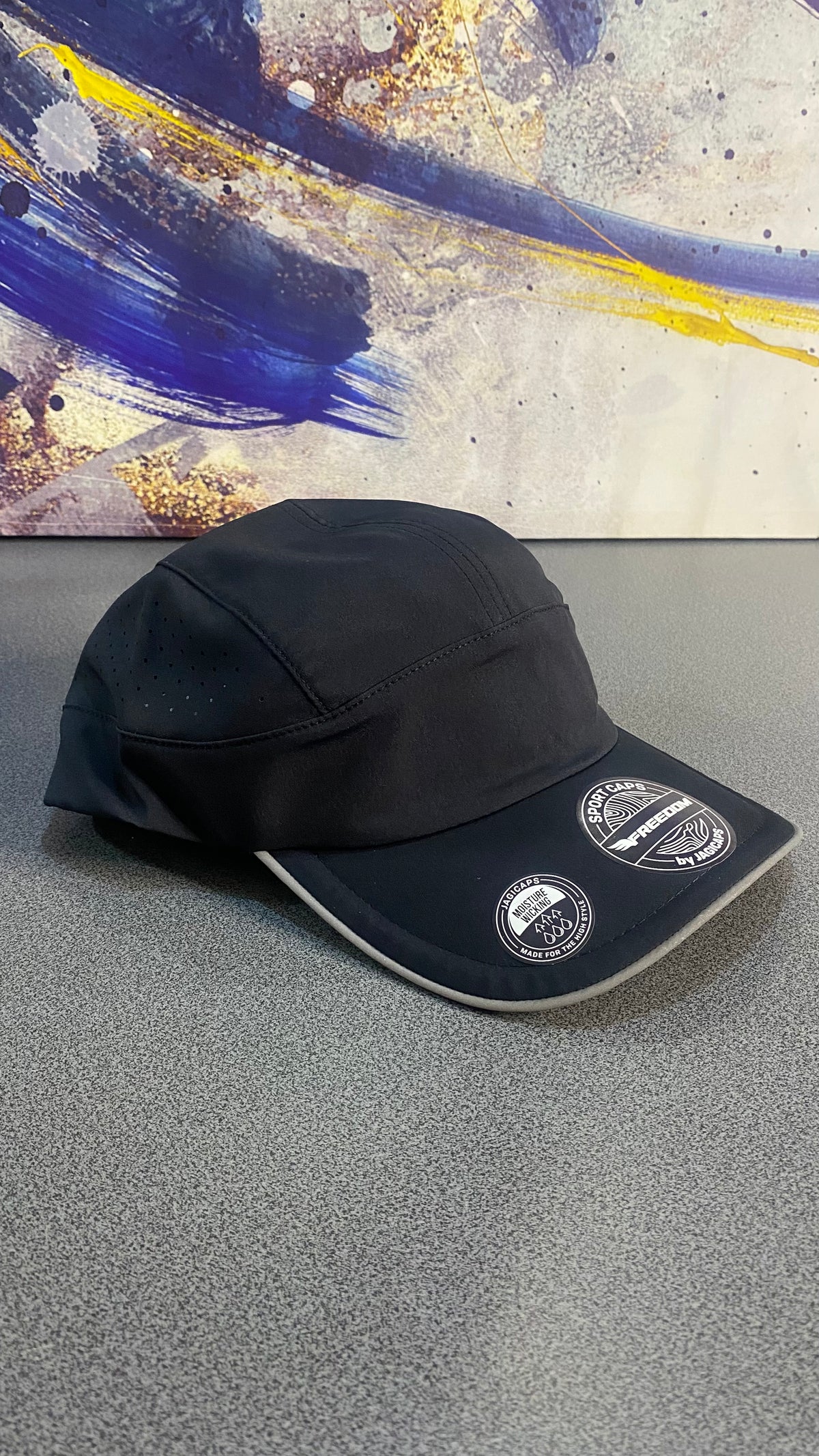 Gorra Deportiva Freedom Transpirable - Negro KCN134