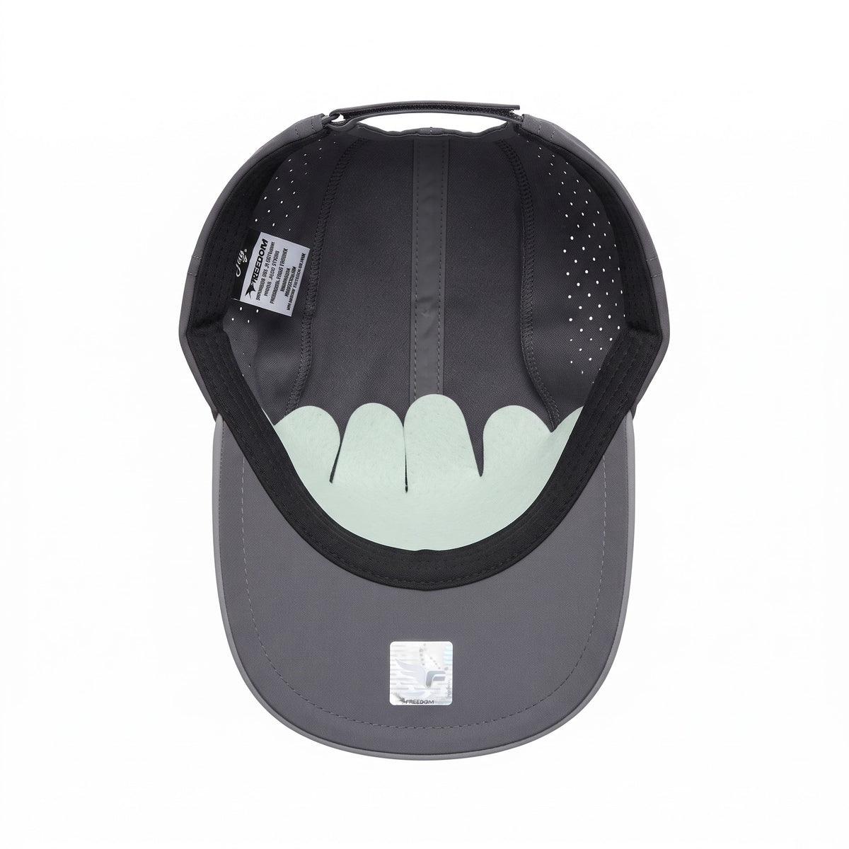 Gorra Deportiva Freedom Transpirable - Gris KCN134