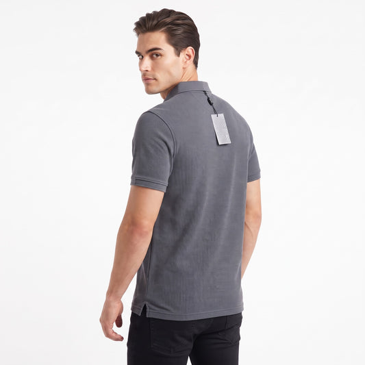 Camiseta Bongo para Caballero Tipo Polo - Charcoal KCN18