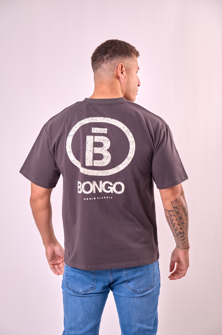 Camiseta Bongo para Caballero Oversize - Verde KCN10