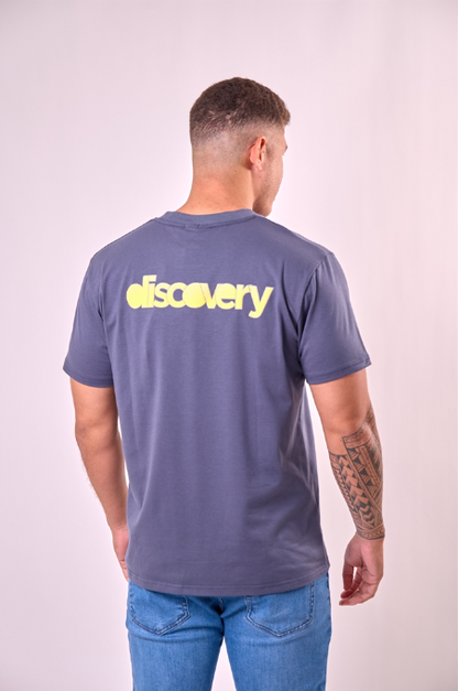 Camiseta Discovery para Caballero - Blanco KCN15