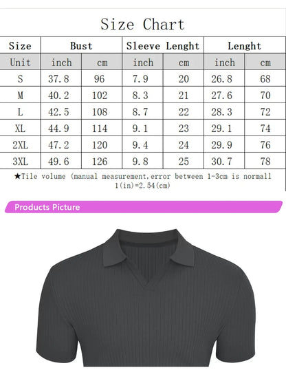 Camisa casual tipo polo/ IM20 - Gris