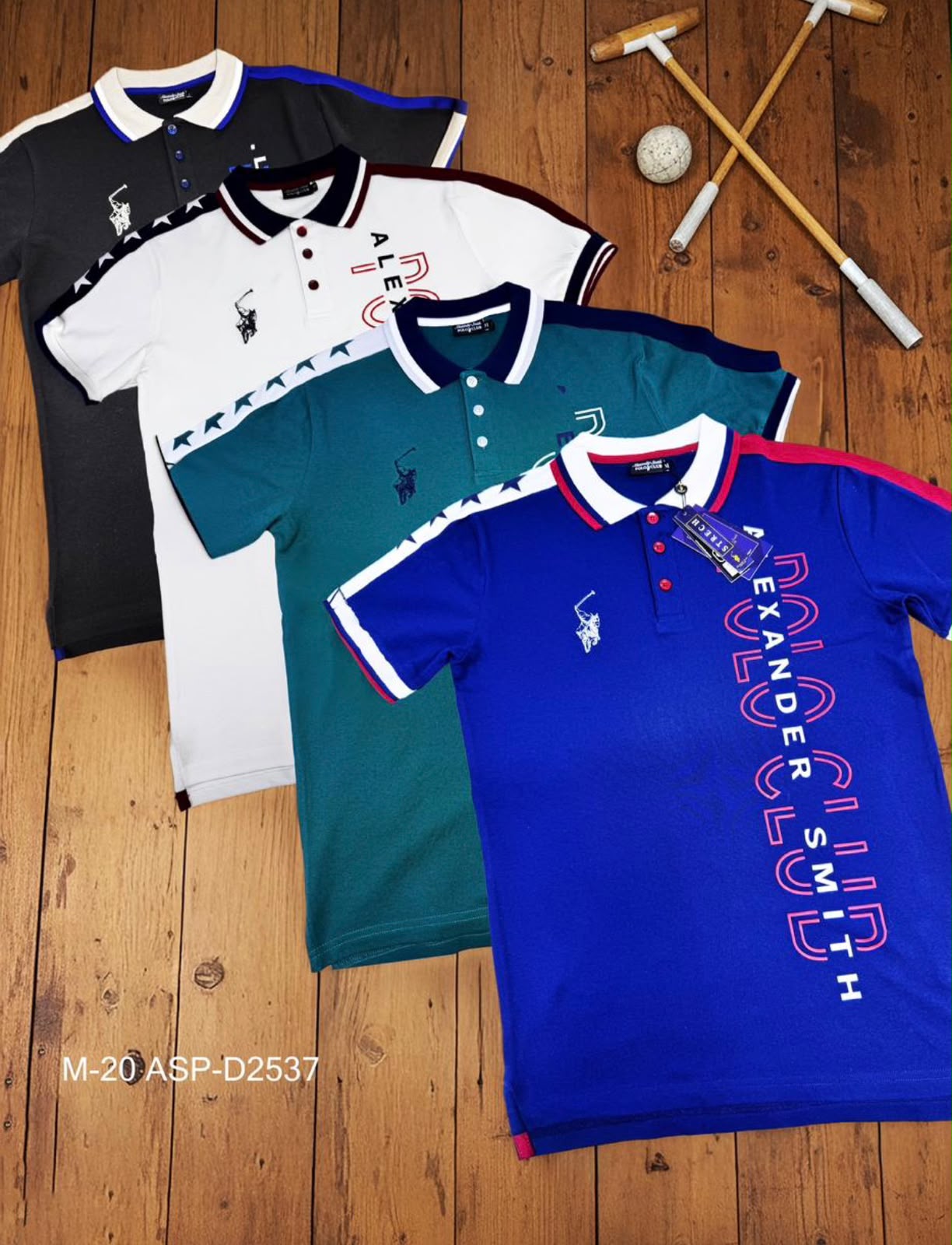 Camisa Polo Club Alexander Smith  Verde NK05