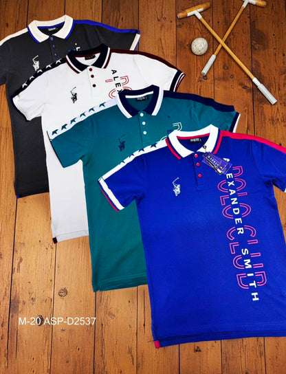 Camisa Polo Club Alexander Smith  Verde NK05