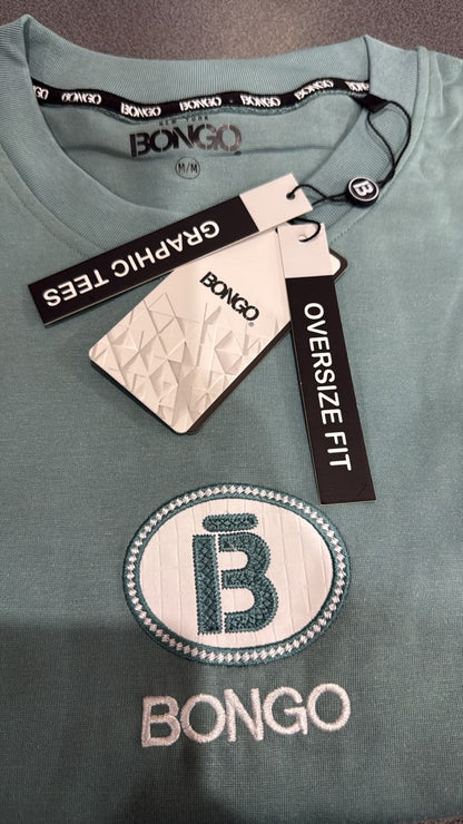 Camiseta Bongo para Caballero Oversize - Verde KCN10