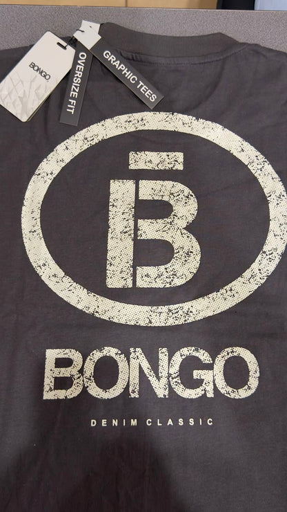 Camiseta Bongo para Caballero Oversize - Charcoal KCN10