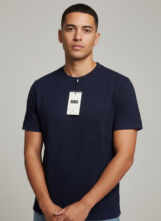 Camisa para Caballero Marca Bongo   - Azul NK11