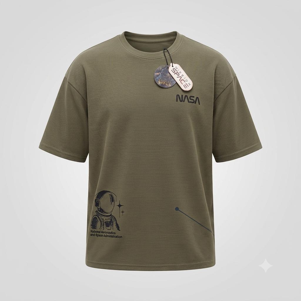 Camisa Oversize marca Mission Space/ Verde KCN38