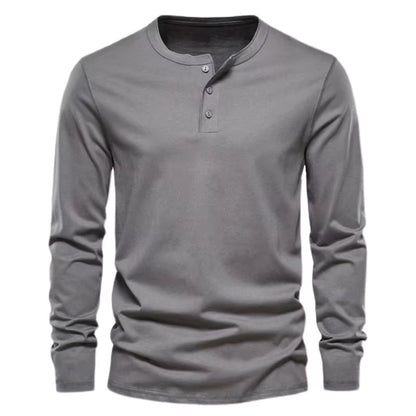 Camisa manga larga para caballero/ Gris FM08