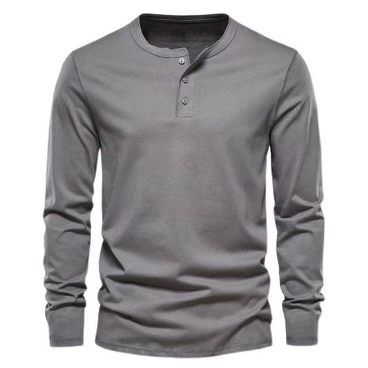 Camisa manga larga para caballero/ Gris FM08
