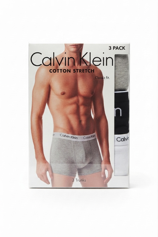 Boxer Calvin Klein 3 pack/ Mixto ( Blanco, negro y gris ) K420