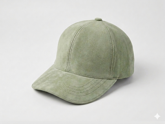 Gorra de cuero original / Verde K411