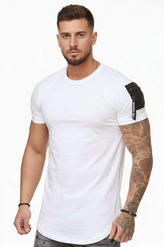 Camisa deportiva / KM13 blanco