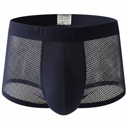 Boxer transparente / K405 azul oscuro
