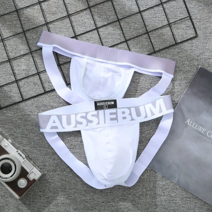 Jockstraps Aussiebum blanco / K409