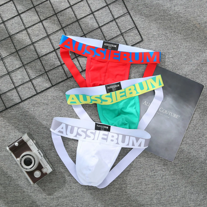 Jockstraps Aussiebum blanco / K409