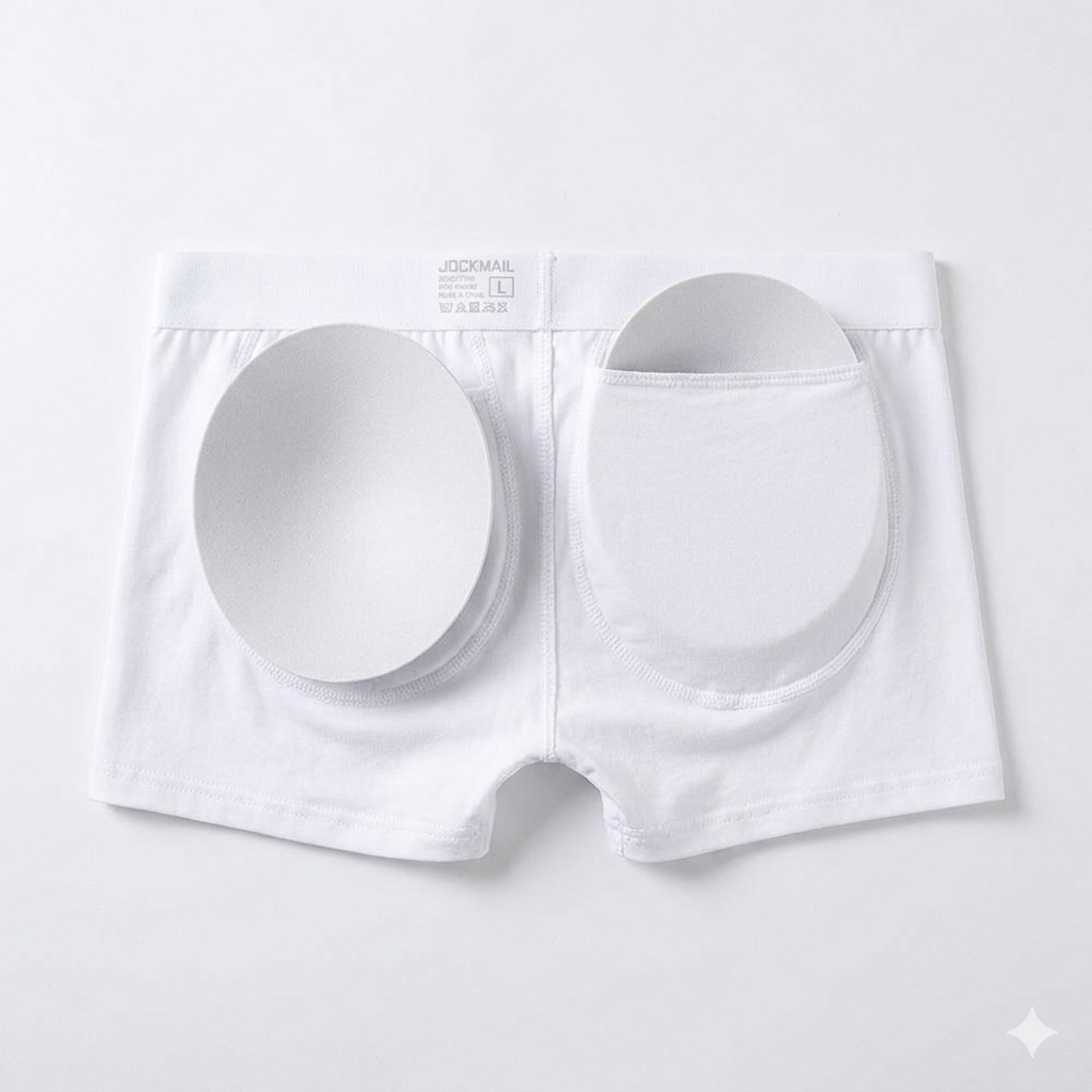 Boxer de aumento corto  / K397 blanco