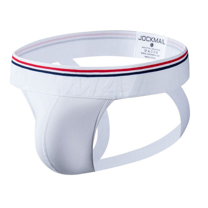 Jockstraps Jockmail / K393  blanco rayado
