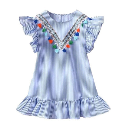 Vestido para niña / RA44 / AZUL