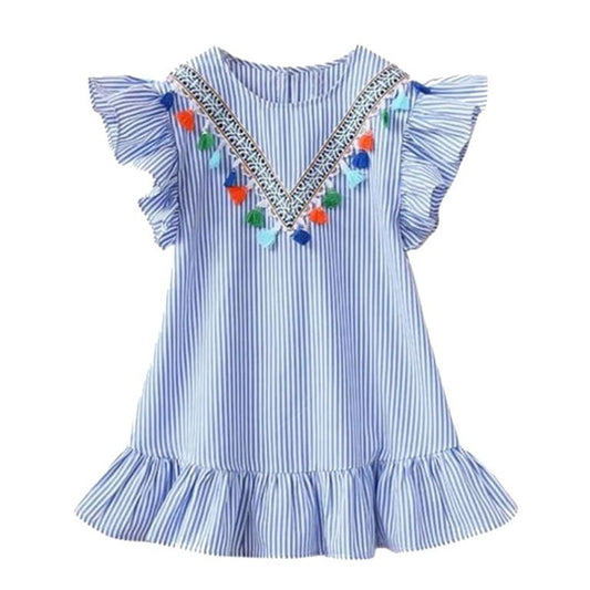 Vestido para niña / RA44 / AZUL