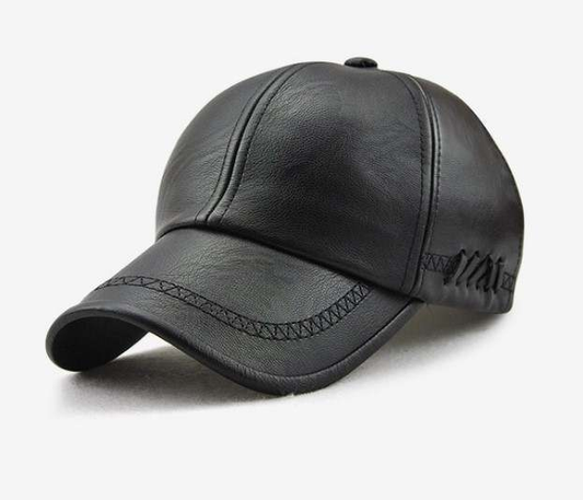 Gorra de Cuero Jarmont X Negra K204