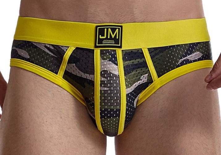 Calzoncillo Jockmail Moteado - Amarillo-K152