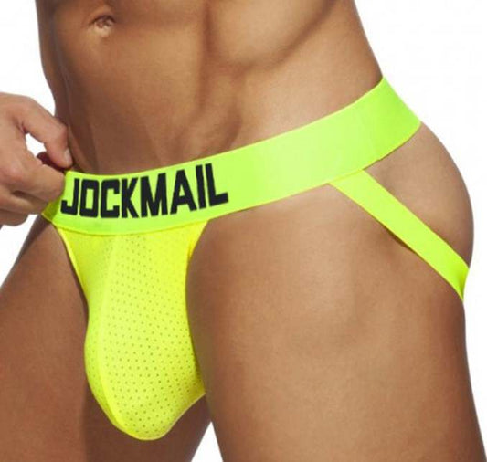 Jockstraps Jockmail Neon Yellow