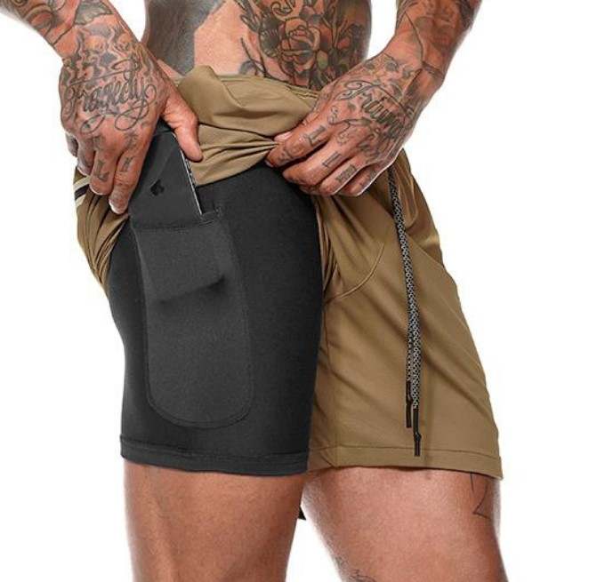 Short Deportivo con Beiker Café K35