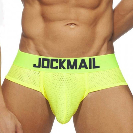 Calzoncillo Jockmail Neón - Amarillo-K147