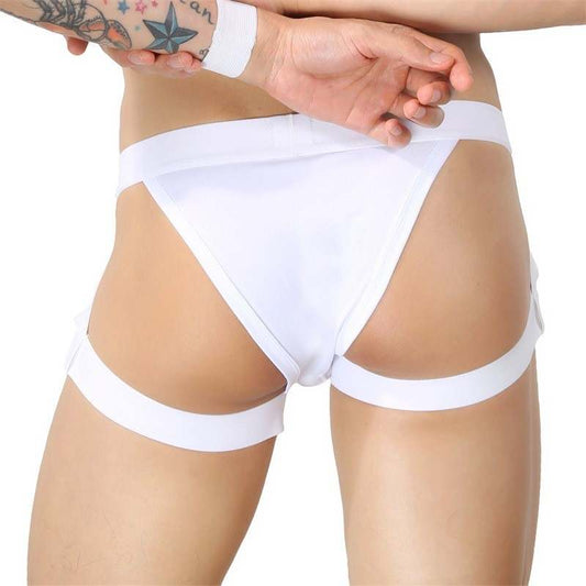 Bikini con Ligas - Blanco K252