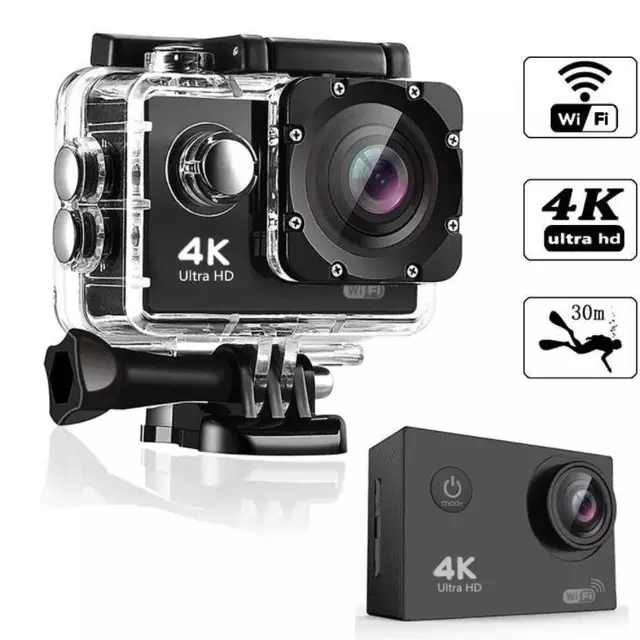 Cámara de Acción Deportivas 4K Wifi