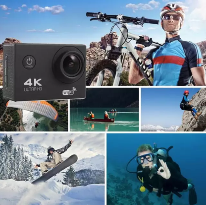 Cámara de Acción Deportivas 4K Wifi