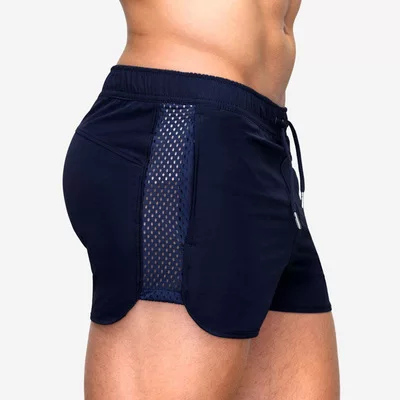 Short Corto Deportivo Azul marino/ K32
