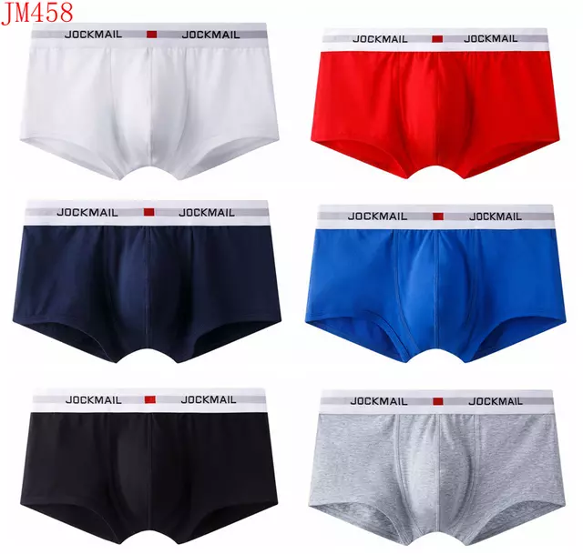 Boxer Jockmail Algodón - Azul K244