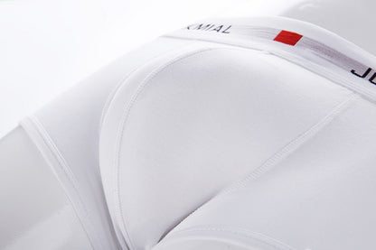 Boxer Jockmail Algodón - Blanco-K244